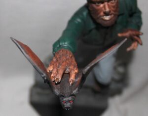 Chaney Bat Grab from Abbott & Costello Meet Frankenstein (1948)